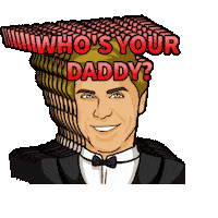 stanleymc whos your daddy josh stanley Sticker