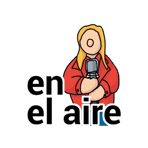Txikito on air onair euskadi microfono Sticker
