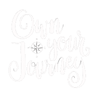 alotandacouple white adventure journey compass Sticker