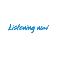 Listen On Air Sticker by Podcast Assistance