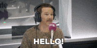 Benedict Cumberbatch Hello GIF by AbsoluteRadio