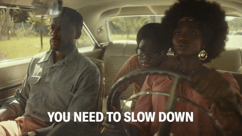 Driving Slow Down GIF by ABC Network