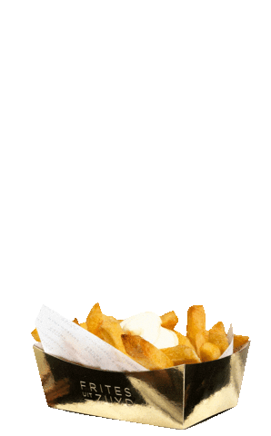 FritesuitZuyd giphyupload winner fries wk Sticker