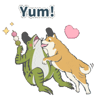 Hungry Japanese Art Sticker
