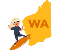 western australia Sticker