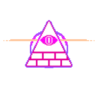 conspiracy theory neon Sticker by Willem Dafriend