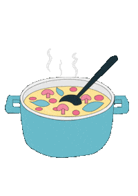 Suppe Sticker by Kugelzwei