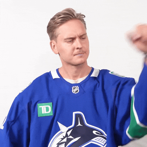 Kevin Lankinen Waiting GIF by Vancouver Canucks