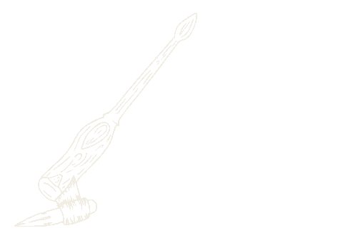 Vintage Line Sticker by Eterate Calligraphy