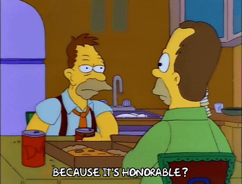 Talking Season 3 GIF by The Simpsons