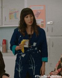 confused banana GIF by Teachers on TV Land