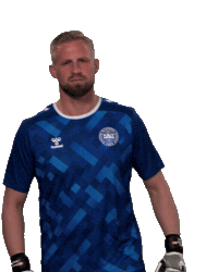Kasper Schmeichel Football Sticker by DBU