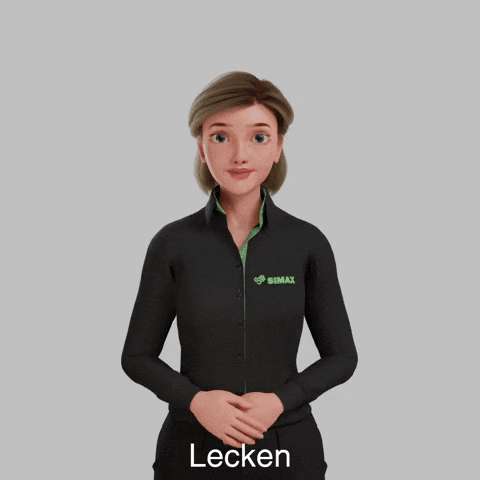 Avatar Gebärdensprache GIF by Sign Time - SiMAX