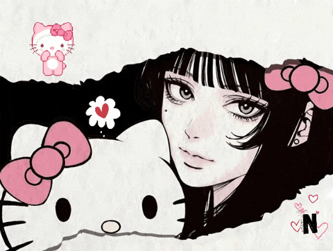 Hello Kitty Love GIF