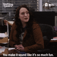 Sarcastic Kat Dennings GIF by ABC Network