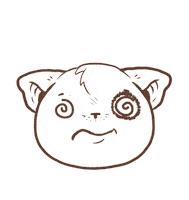 Cat Falling Sticker by Lonecat