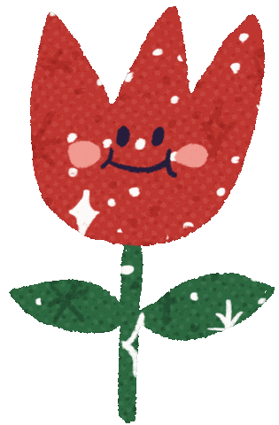 Happy Flower Sticker by JELLYBEAR PLANET.