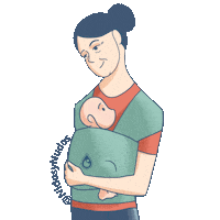 Mom Mama Sticker by Nidos Y Nudos