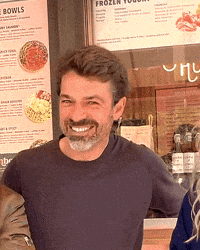 Luca Argentero Laugh GIF