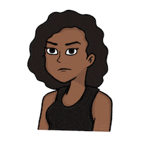 artbyricag the rookie nyla harper Sticker