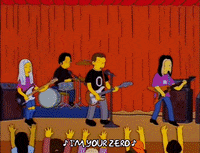 Season 7 Concert GIF by The Simpsons