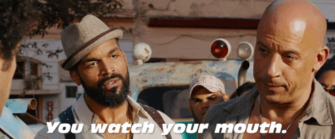 Fast And Furious Watch Your Mouth GIF by The Fast Saga