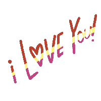 Luv U Love Sticker by BrittDoesDesign