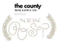Post Thecounty Sticker by The County Real Estate Co