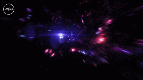 time travel tardis GIF by Doctor Who