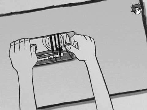School Drawing GIF