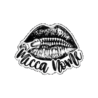 Lips Mouth Sticker by Micca Nome