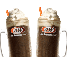 root beer float sticker by A&W Restaurants