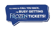 Let It Go Frozen The Musical Sticker by Disney Europe