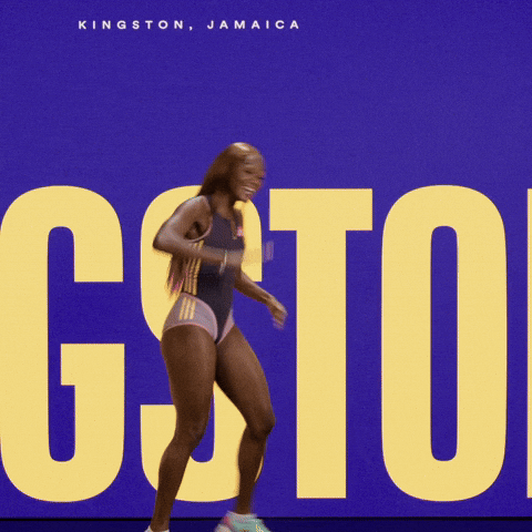 Cant Hear You Track And Field GIF by Grand Slam Track