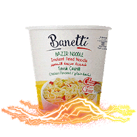 banetti_makarna chicken noodle banetti banettimarket Sticker