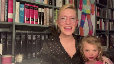 Cate Blanchett Mother GIF by The Late Show With Stephen Colbert