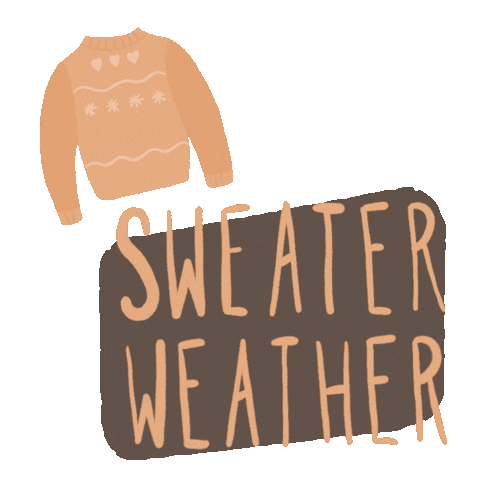 Sweater Weather Winter Sticker
