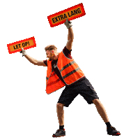 Trucker Chauffeur Sticker by Simon Loos B.V.