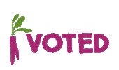 Vote Voting Sticker by Imperfect Foods