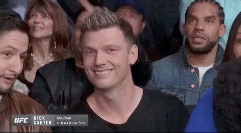 Nick Carter Sport GIF by UFC