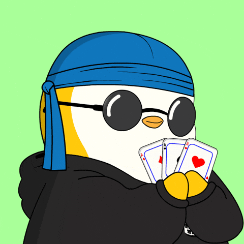 Betting All In GIF by Pudgy Penguins