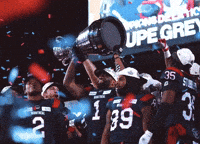 Holding Grey Cup GIF