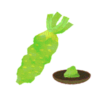 Wasabi Sticker by Calbee_jp