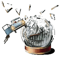 Harry Potter Christmas Sticker