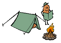 Adventure Camping Sticker