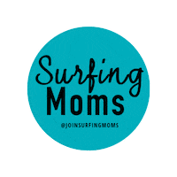 surfingmoms mom community california surf Sticker