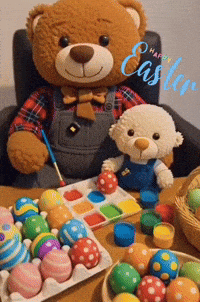 Happy Teddy Bear GIF