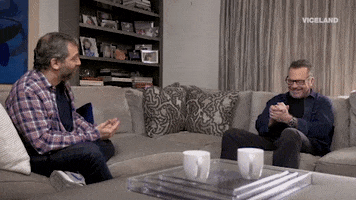 excited tom arnold GIF by THE HUNT FOR THE TRUMP TAPES