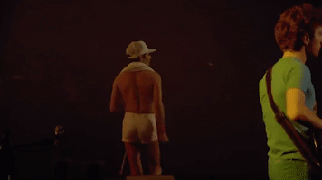 freddie mercury strut GIF