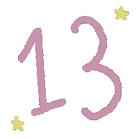 13 Sticker